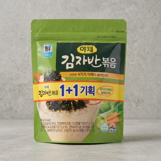 대림 야채 김자반 50g*2(DR  Roasted/Seasoned Laver 50g*2)