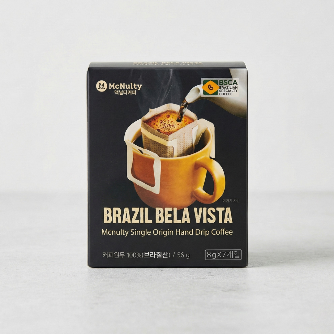 맥널티 드립커피 브라질 벨라비스타 56G(8G*7)(MT HANDDRIP BRAZIL BELAVISTA 56G(8G*7))