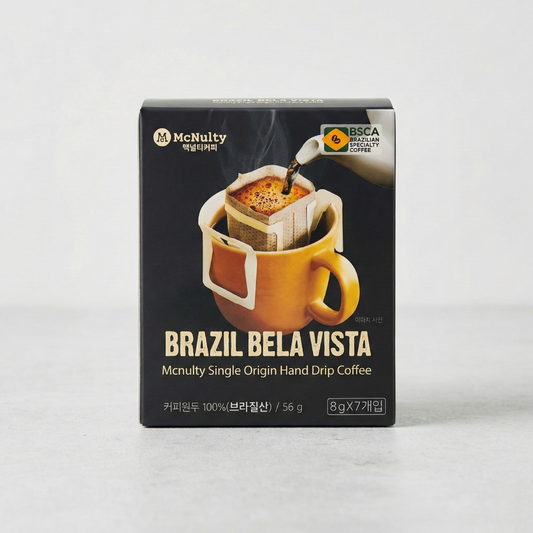 맥널티 드립커피 브라질 벨라비스타 56G(8G*7)(MT HANDDRIP BRAZIL BELAVISTA 56G(8G*7))