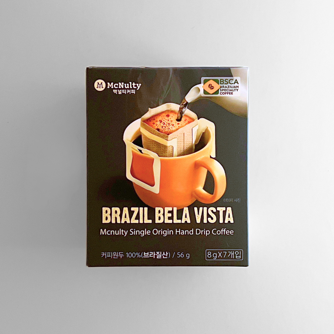 맥널티 드립커피 브라질 벨라비스타 56G(8G*7)(MT HANDDRIP BRAZIL BELAVISTA 56G(8G*7))
