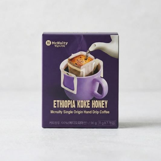 맥널티 드립커피 에티오피아 코케 허니 56G(8G*7)(MT HANDDRIP ETHIOPIA KOKE HONEY 56G(8G*7))