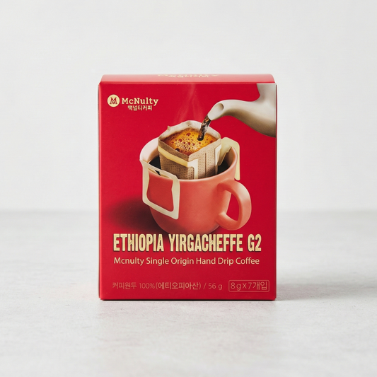 맥널티 드립커피 에티오피안 예가체프 56G(8G*7)(MT HANDDRIP ETHIOPIAN YEGACHEV 56G(8G*7))