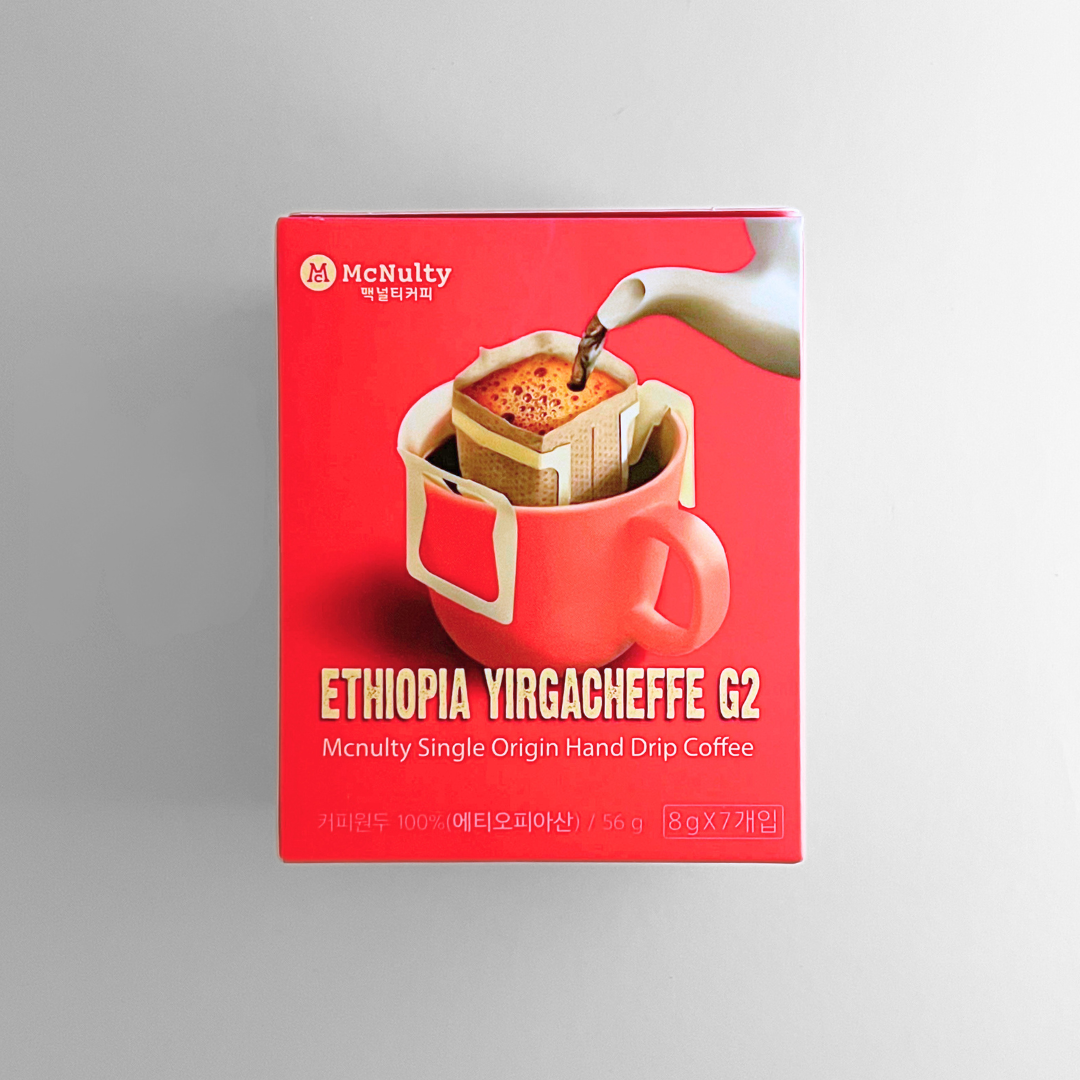 맥널티 드립커피 에티오피안 예가체프 56G(8G*7)(MT HANDDRIP ETHIOPIAN YEGACHEV 56G(8G*7))