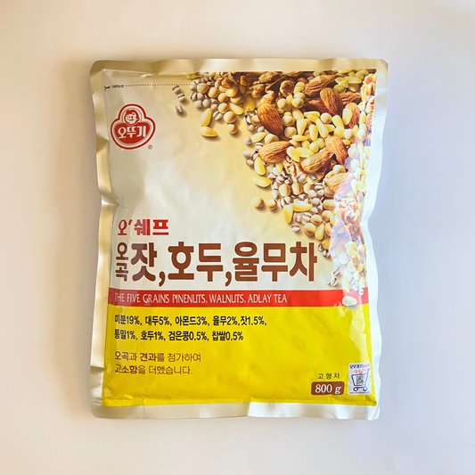 오뚜기 5곡 잣호두율무차 800g(OTG 5Grains Pinenuts Walnuts Job's Tears Tea 800g)