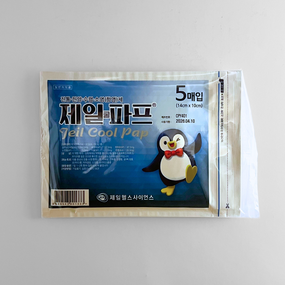 제일파프(쿨) 5매(JEIL Cataplasm (Cool) 5/pack)