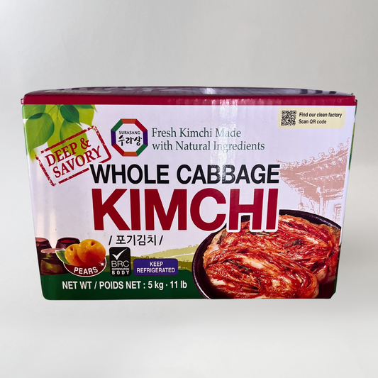 수라 포기김치(남도식) 5kg(Sura Cabbage Kimchi(Namdo) 5kg)
