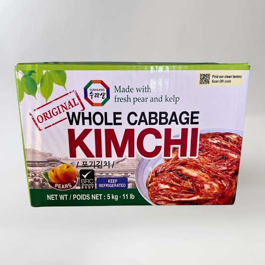 수라 포기김치(서울식) 5kg(Sura Cabbage Kimchi(Seoul) 5kg)