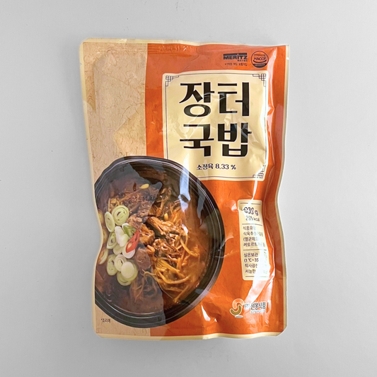 선봉식품 장터국밥 600G(SB韩国传统牛肉汤600G)
