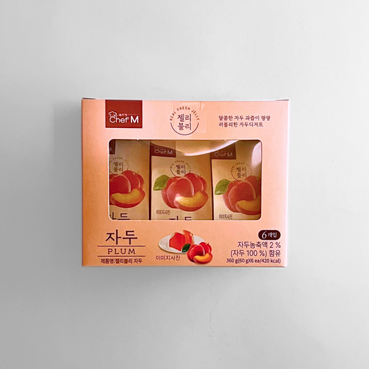 쉐프엠 젤리블리 자두 60G*6P(CHEF M JELLYVELY SHINE PLUM 60G*6P)[MULTI]