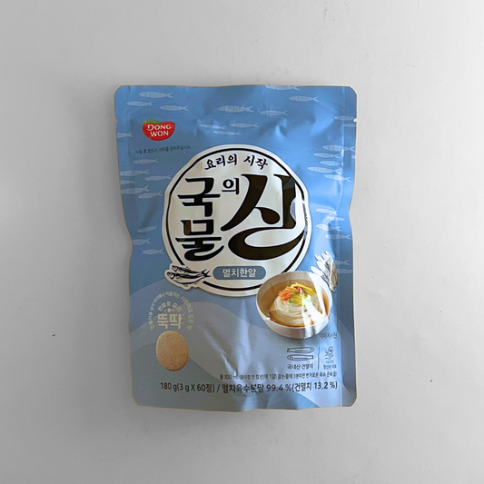 동원 멸치한알 60정(DW 凤尾鱼高汤 180G)