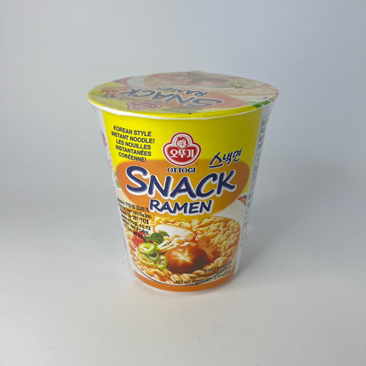 오뚜기 스낵면 컵 62G(OTG Snack Ramen Cup (EX) 62G)[SINGLE]