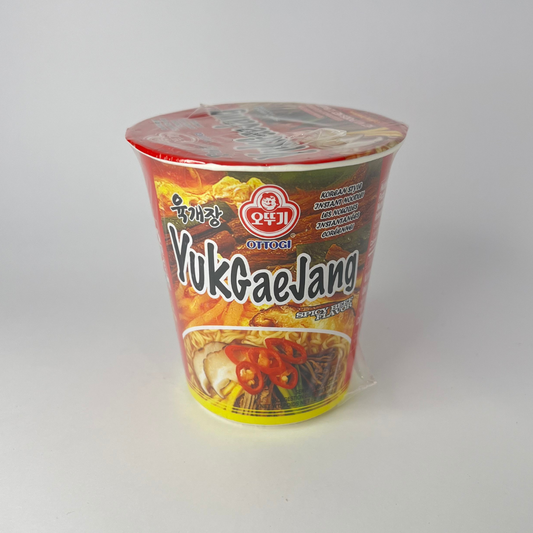 오뚜기 육개장 컵 62G(OTG Spicy Beef Ramen Soup EX 62G)[SINGLE]