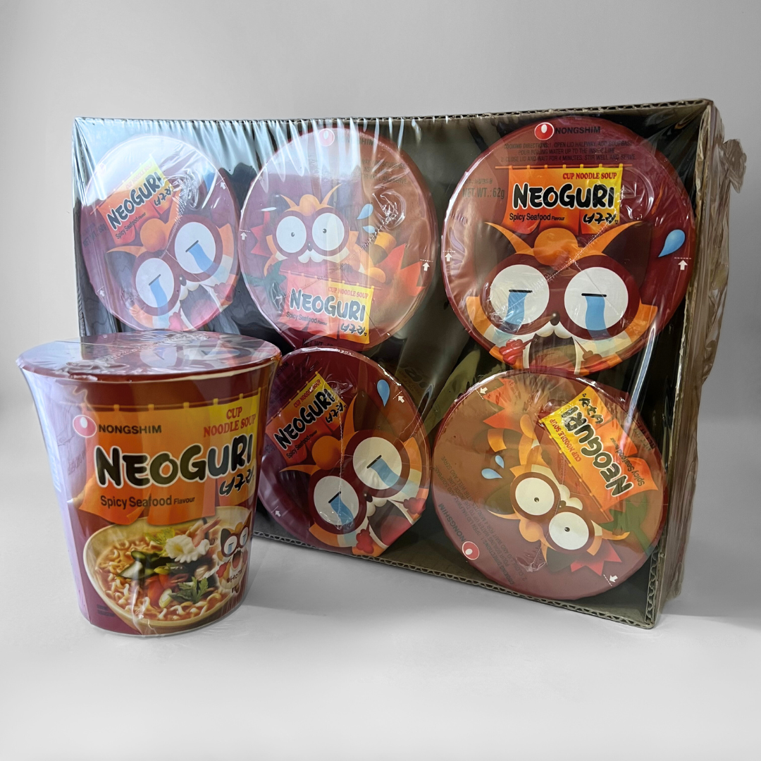 농심 너구리컵(매운맛) 62g*6(NS Neoguri Cup(Spicy) 62g*6)[MULTI]