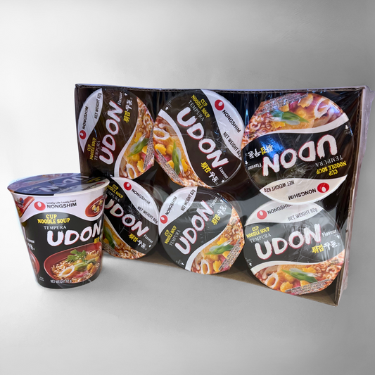 농심 튀김우동컵(순한맛) 62g*6(NS Udon Cup(Mild) 62g*6)[MULTI]