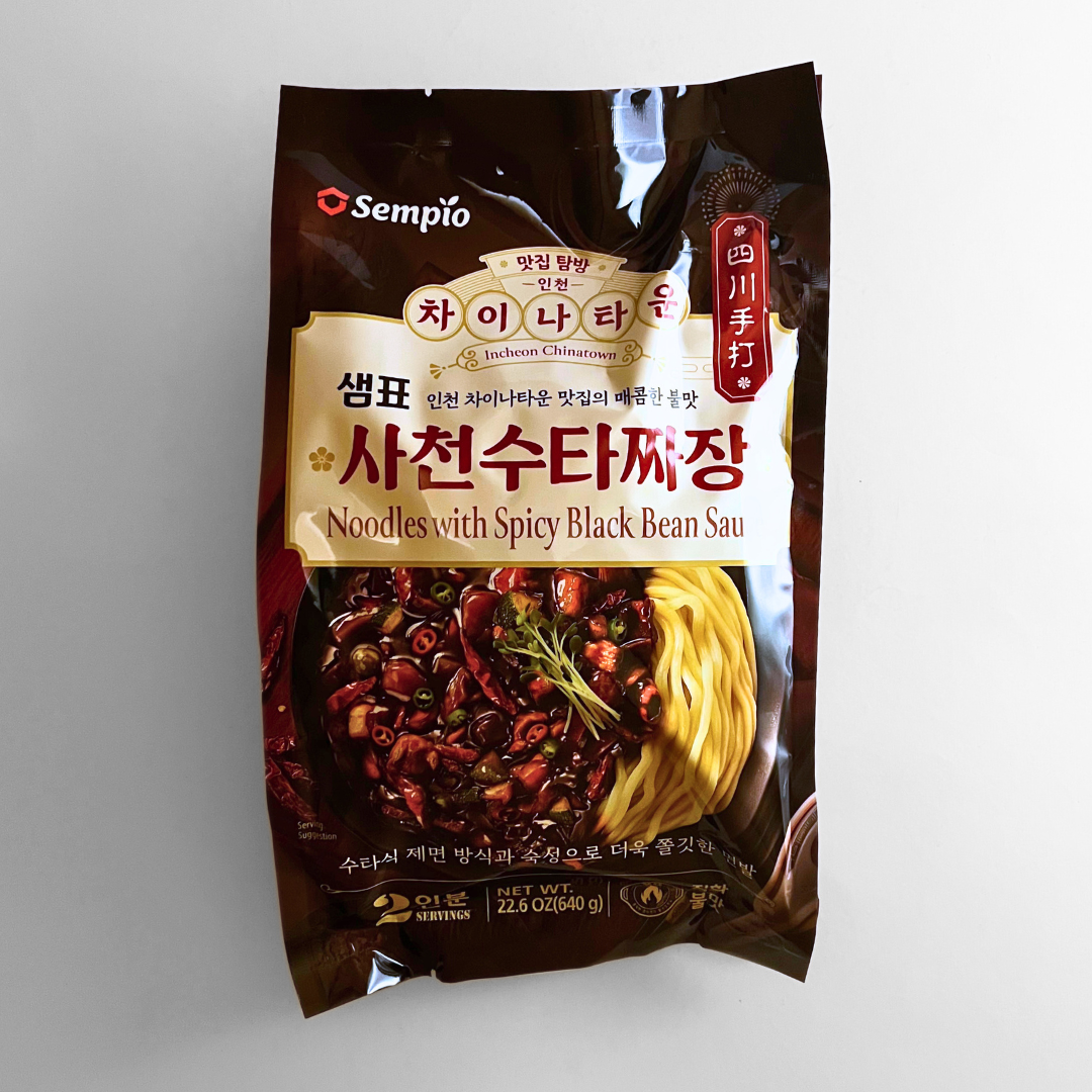 샘표 사천수타짜장 640G(SP Noodles with Spicy Black Bean Sauce)