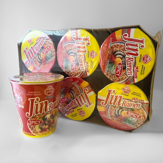 오뚜기 진라면컵 매운맛 65G*6(OTG 金拉面杯(热) 65G*6)[MULTI]