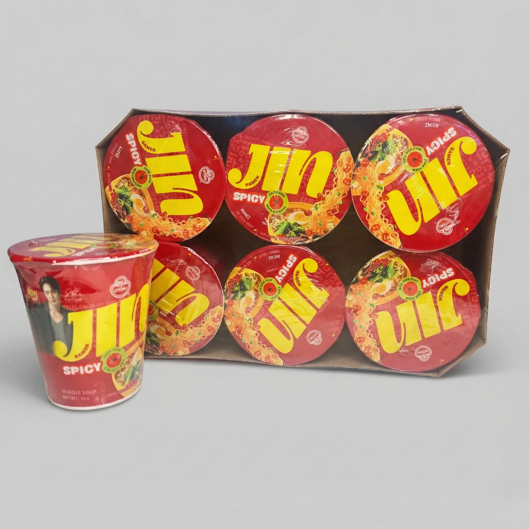 오뚜기 진라면컵 매운맛 65G*6(OTG Jin Ramen Cup (Hot) 65G*6)[MULTI]