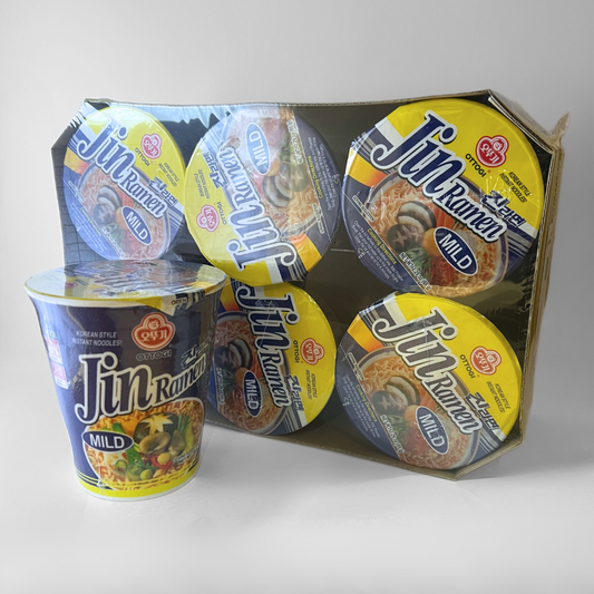 오뚜기 진라면컵 순한맛 65G*6(OTG金拉面杯(淡味)65G*6)[MULTI]
