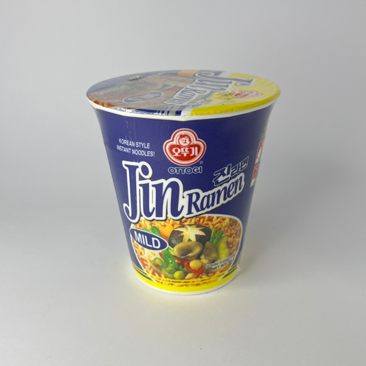 오뚜기 진라면컵 순한맛 65g(OTG 金拉面杯(淡) 65g)[SINGLE]