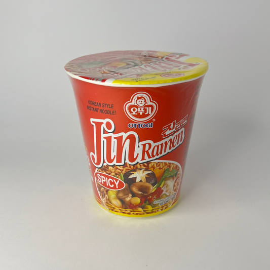 오뚜기 진라면컵 매운맛 65g(OTG 金拉面杯(辣) 65g)[SINGLE]