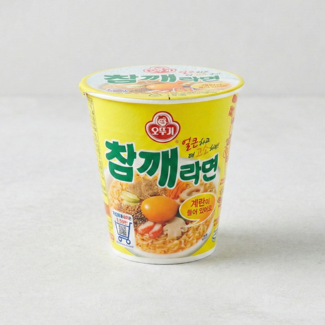 오뚜기 참깨라면컵 65g(OTG Sesame Ramen Cup 65g)[SINGLE]