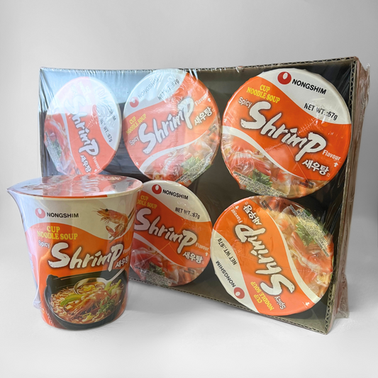 농심 새우탕컵 67g*6(NS 虾面杯 67g*6)[MULTI]
