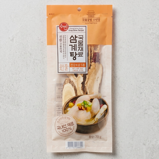 수빈 삼계탕재료 70g(SB Korean Herb for Chicken Soup 70g)