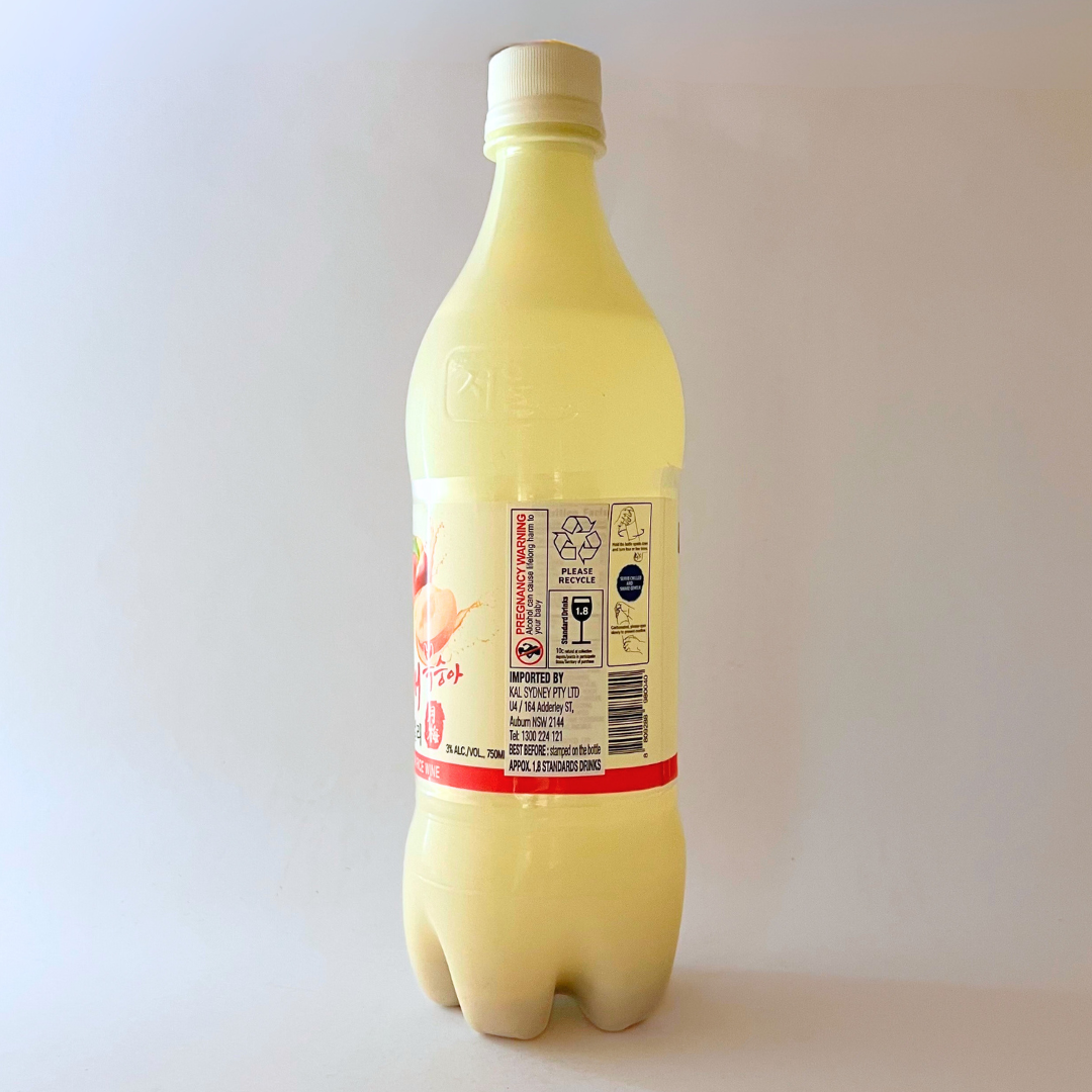 월매 복숭아 막걸리 750ml(JS Walmae Peach Rice Wine 750ml)