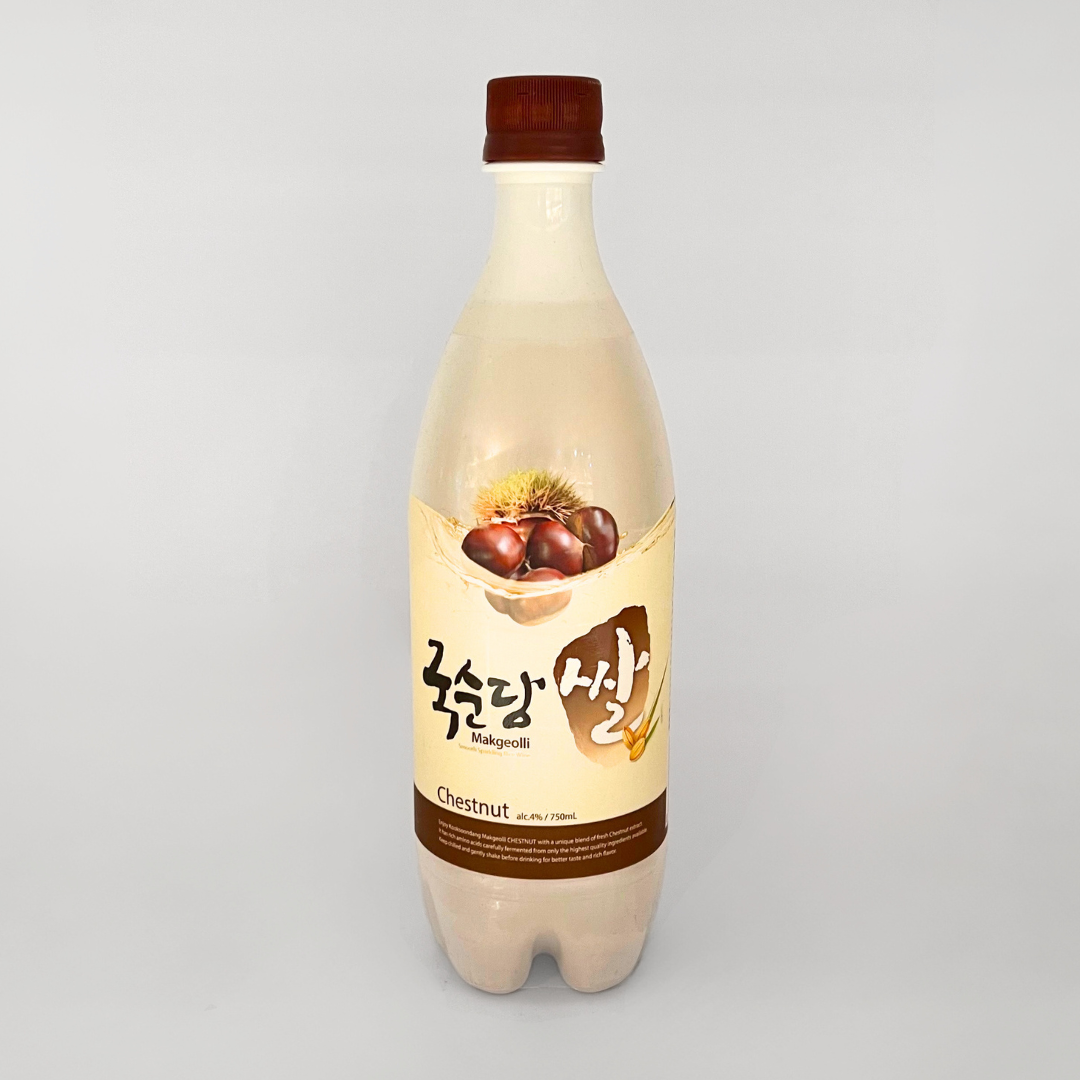국순당 밤막걸리 750ml(KSD 米酒栗子 750ml)
