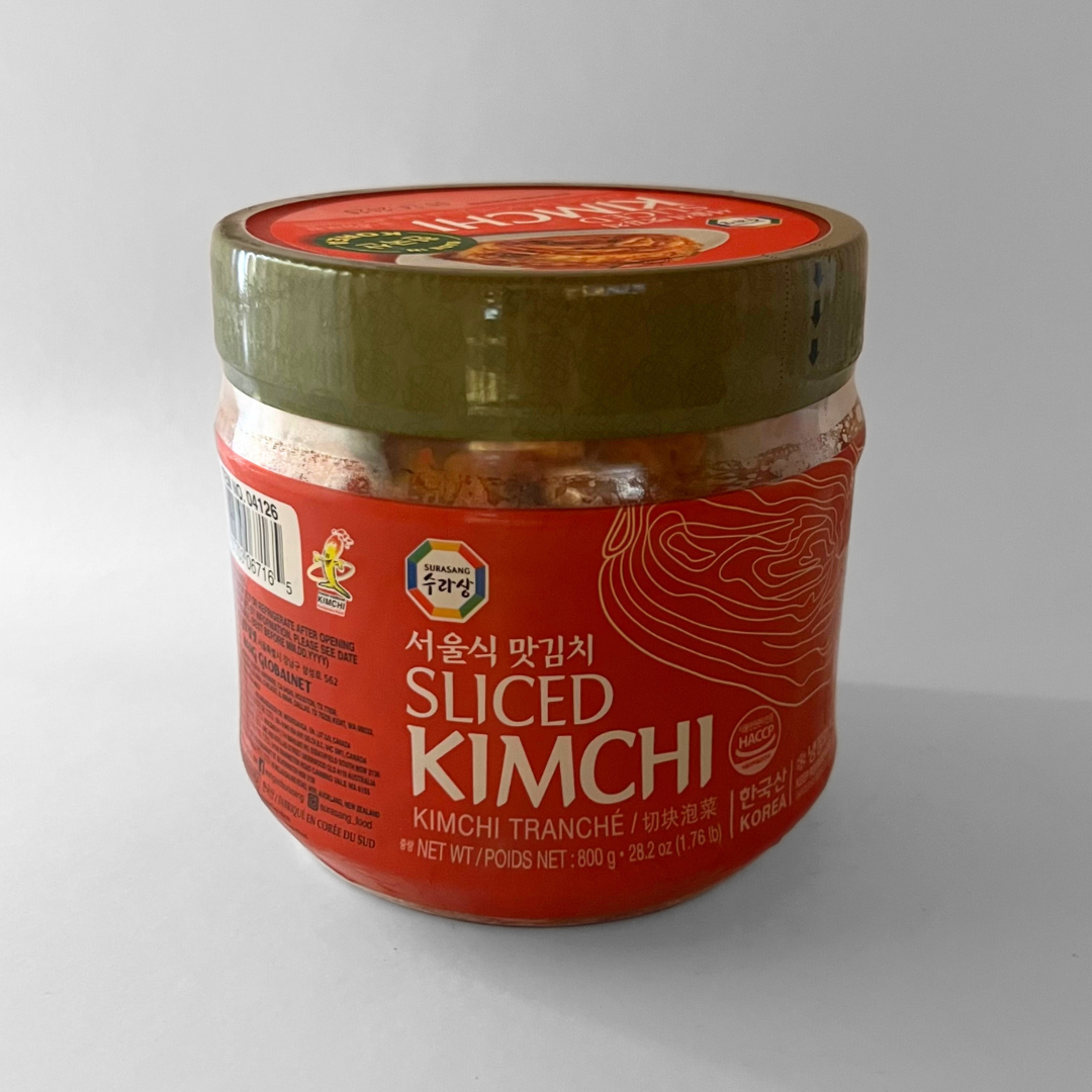 수라상 서울식 맛김치 800g(Sura Sliced Kimchi (Made in Korea) 800g)