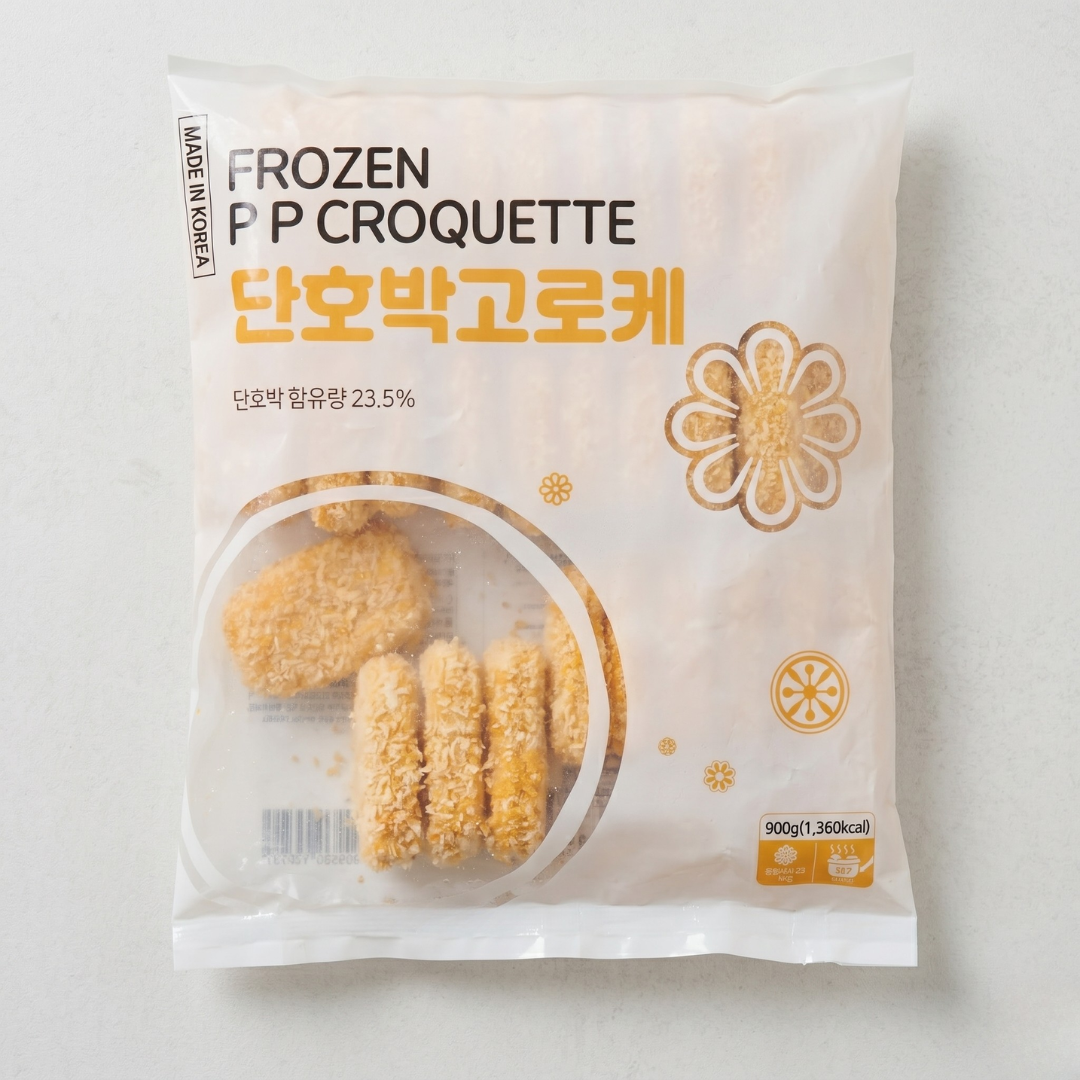 봉쉐프 단호박 고로케 900G(B CHEF SWEET PUMPKIN CROQUETTE)