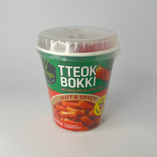 CJ 비비고 떡볶이컵 (스파이시) 125g(CJ BiBiGo TteokbokkI Cup (Hot&Spicy) 125g)