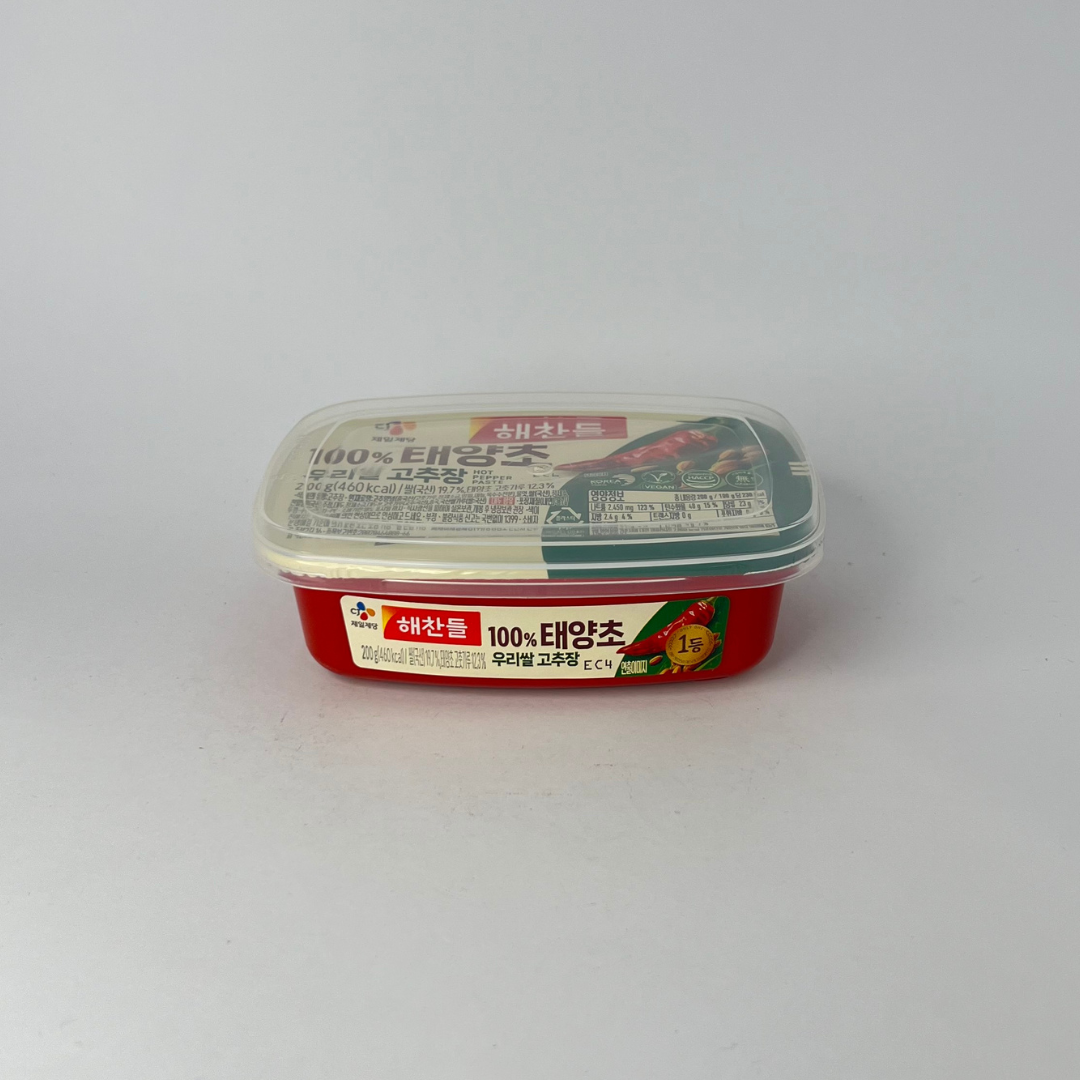 CJ 해찬들 태양초 골드고추장 200G(CJ Chilli Paste 200G)