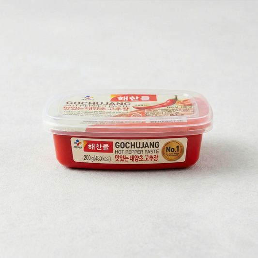 CJ 맛있는 태양초 고추장 200G(CJ GOCHUJANG HOT PEPPER PASTE 200G)