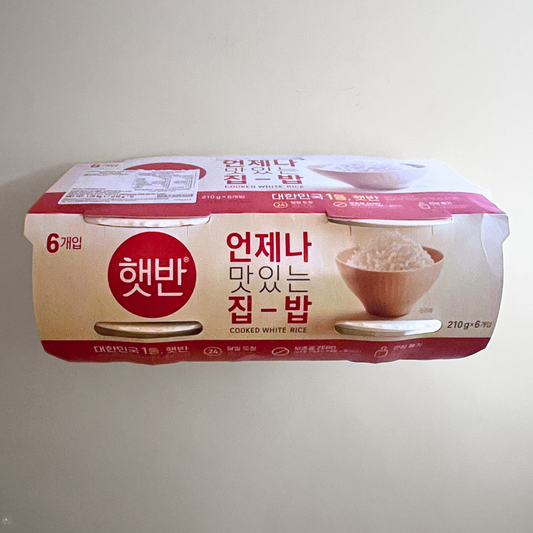 CJ 햇반 210g*6(CJ Cooked Rice 210g*6)