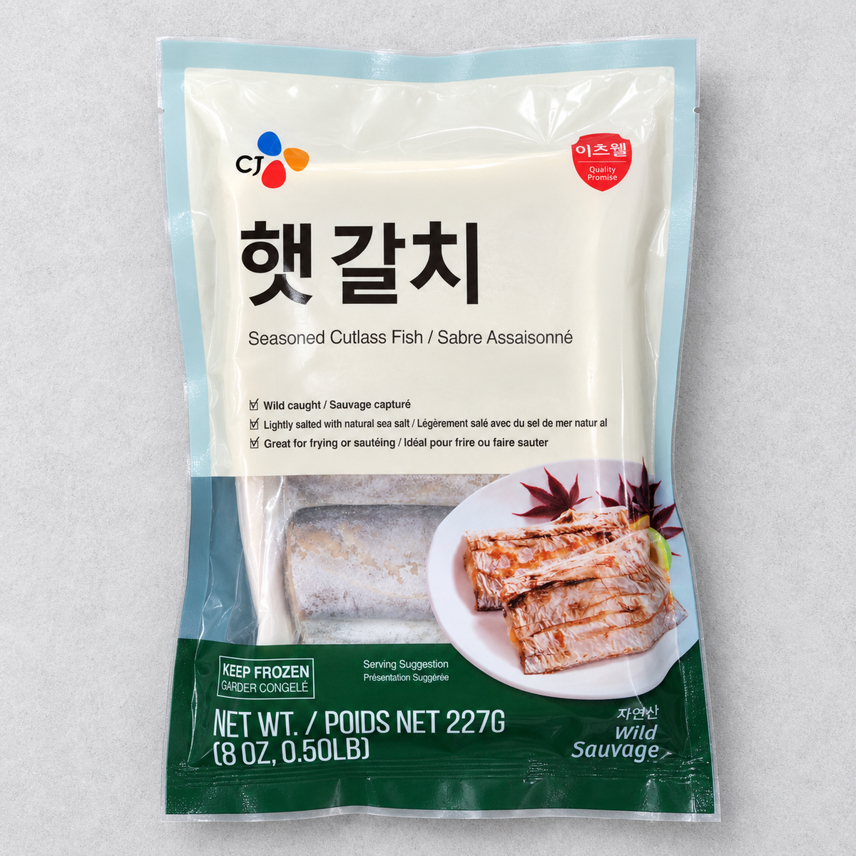 CJ 햇갈치 227G(CJ SEASONED CUTLASS FISH 227G)