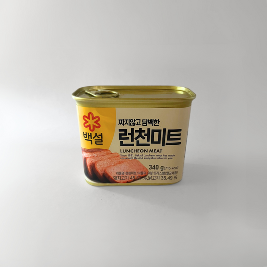 CJ 런천미트 340g(CJ Luncheon Meat (Pork & Chicken) 340g)