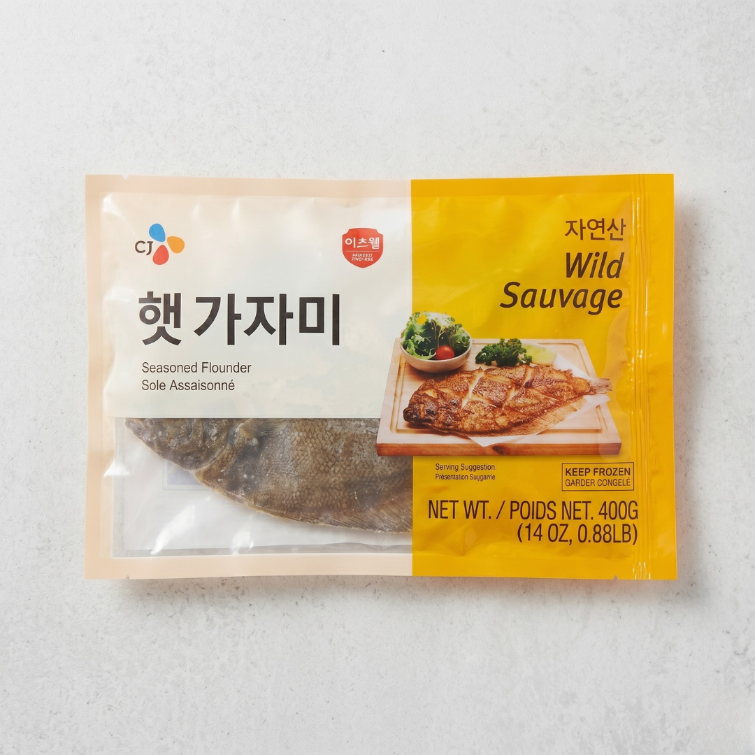 CJ 햇가자미 400G(CJ Seasoned Flounder Sole)
