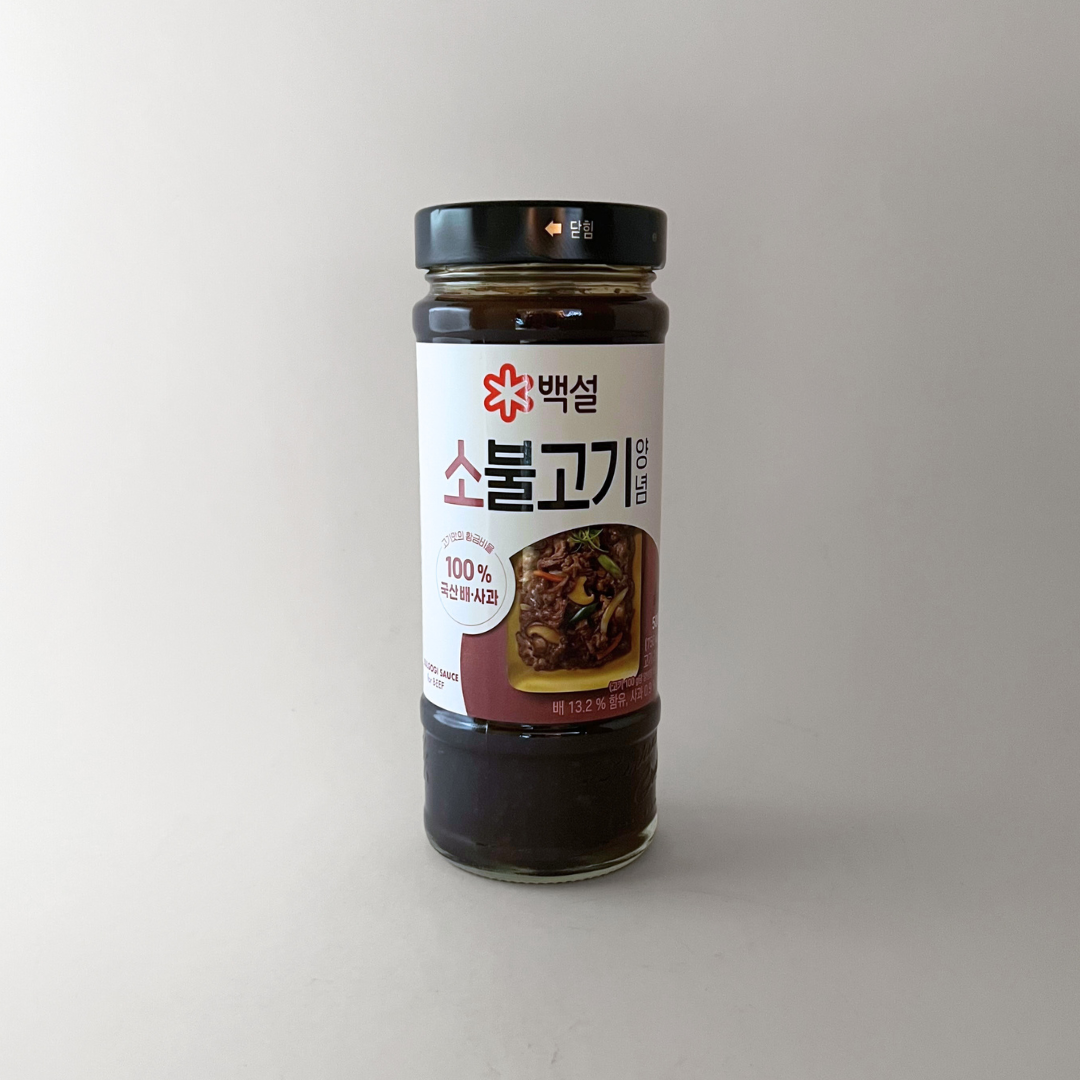 CJ 백설 소불고기 양념 500g(CJ 烤牛肉酱 500g)