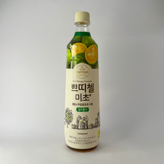 CJ 쁘띠첼미초(깔라만시) 900ml(CJ 醋饮料(Calamansi) 900ml)