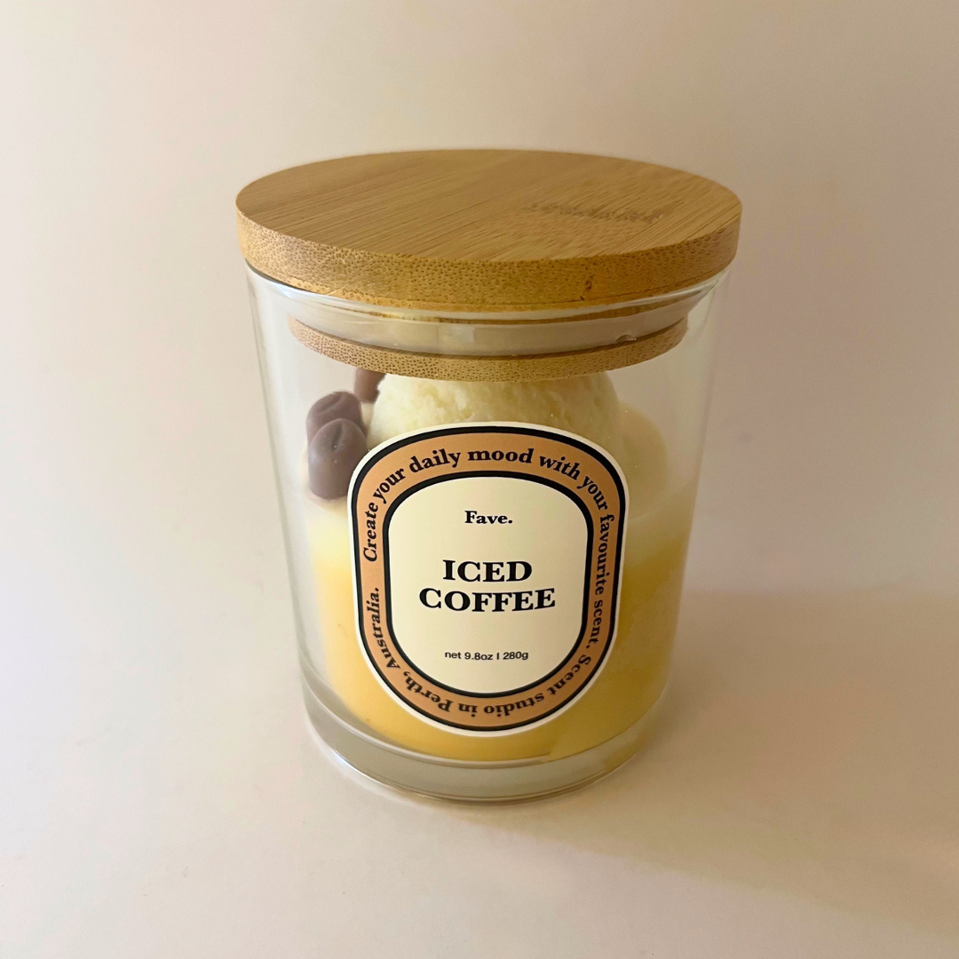 수피아 향초 글라스 FAVE - 아이스커피(Sufia Candle Glass FAVE - ICED COFFEE)