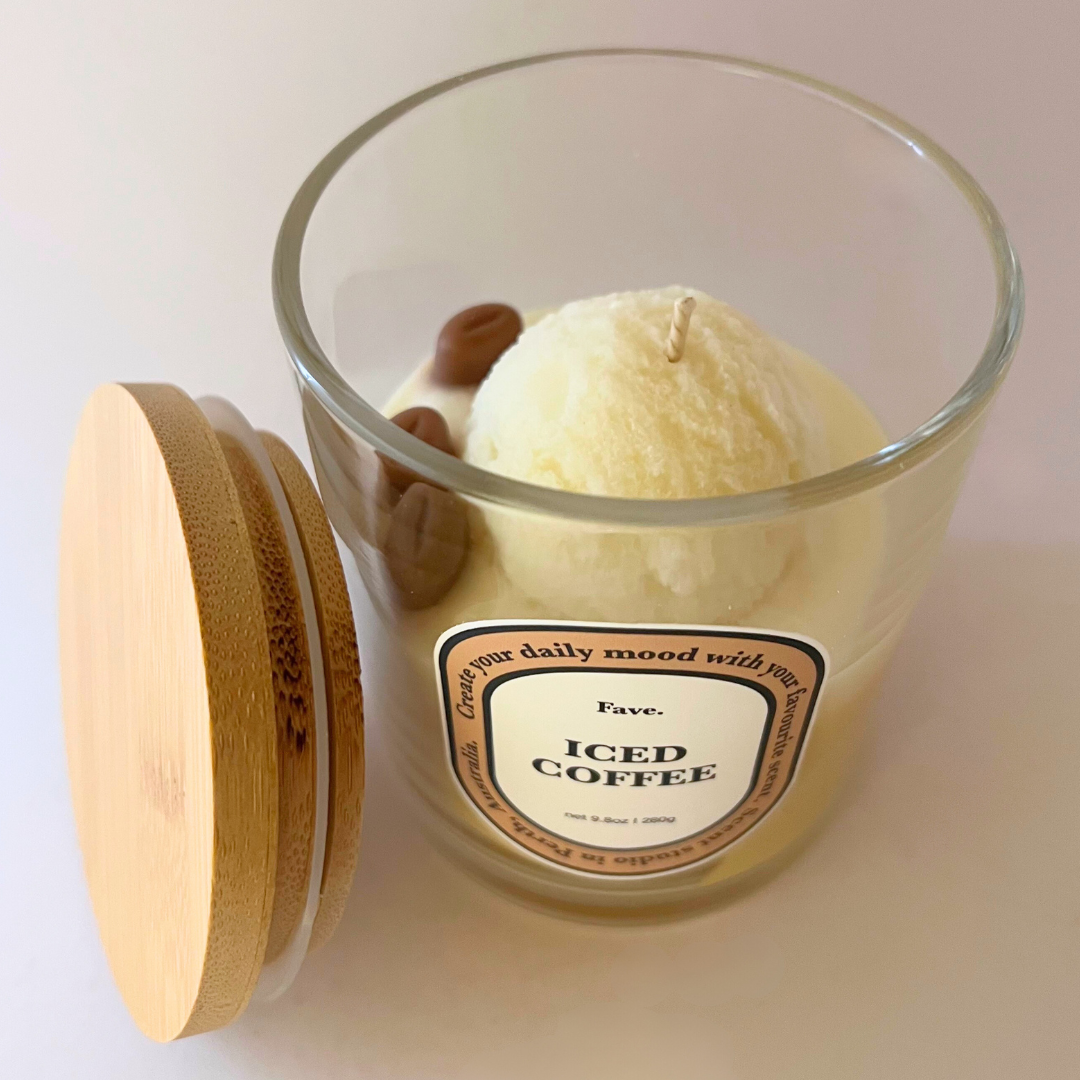 수피아 향초 글라스 FAVE - 아이스커피(Sufia Candle Glass FAVE - ICED COFFEE)