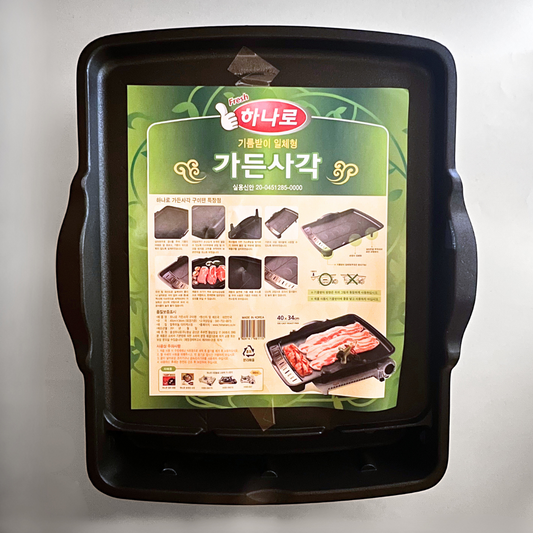 하나로 불판 і든(사각)(Hanaro Multi Roast Pan Garden(SQ))