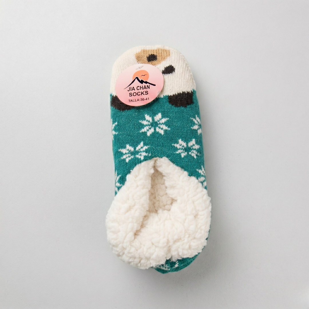 미끄럼방지 양털양말 덧신(K-SOCKS Cosy Fleece Slipper)