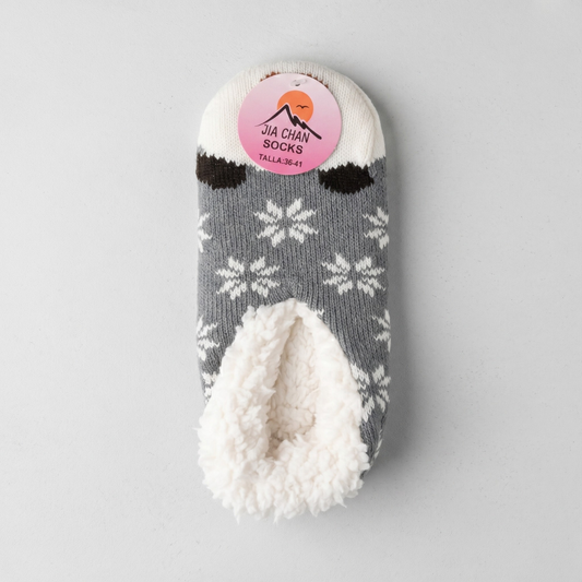 미끄럼방지 양털양말 덧신(K-SOCKS Cosy Fleece Slipper)