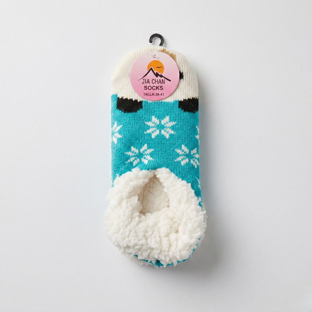 미끄럼방지 양털양말 덧신(K-SOCKS Cosy Fleece Slipper)
