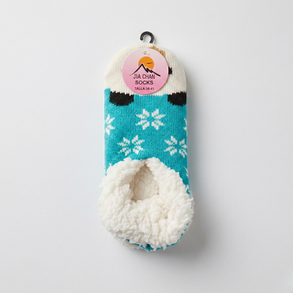 미끄럼방지 양털양말 덧신(K-SOCKS Cosy Fleece Slipper)