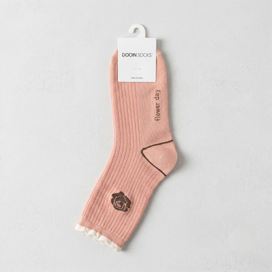 장미 M 핑크(K-SOCKS Rose PINK)