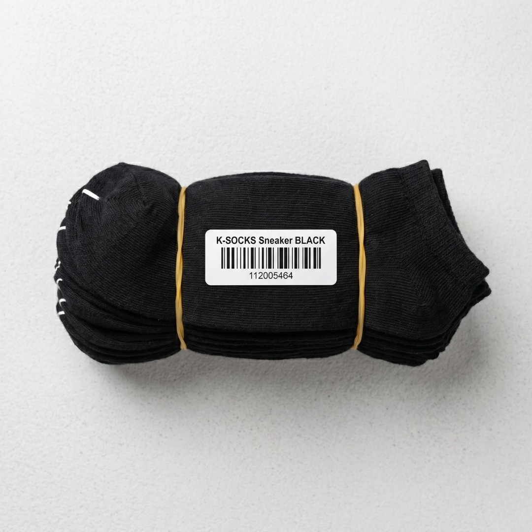 하매지 스니커즈 M 블랙(K-SOCKS Sneaker BLACK M)