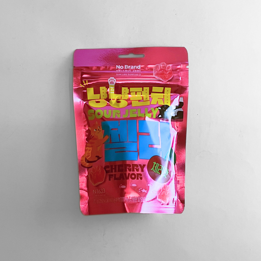 노브랜드 냥냥펀치 젤리 체리맛(NB SOUR JELLY CHERRY 70G)